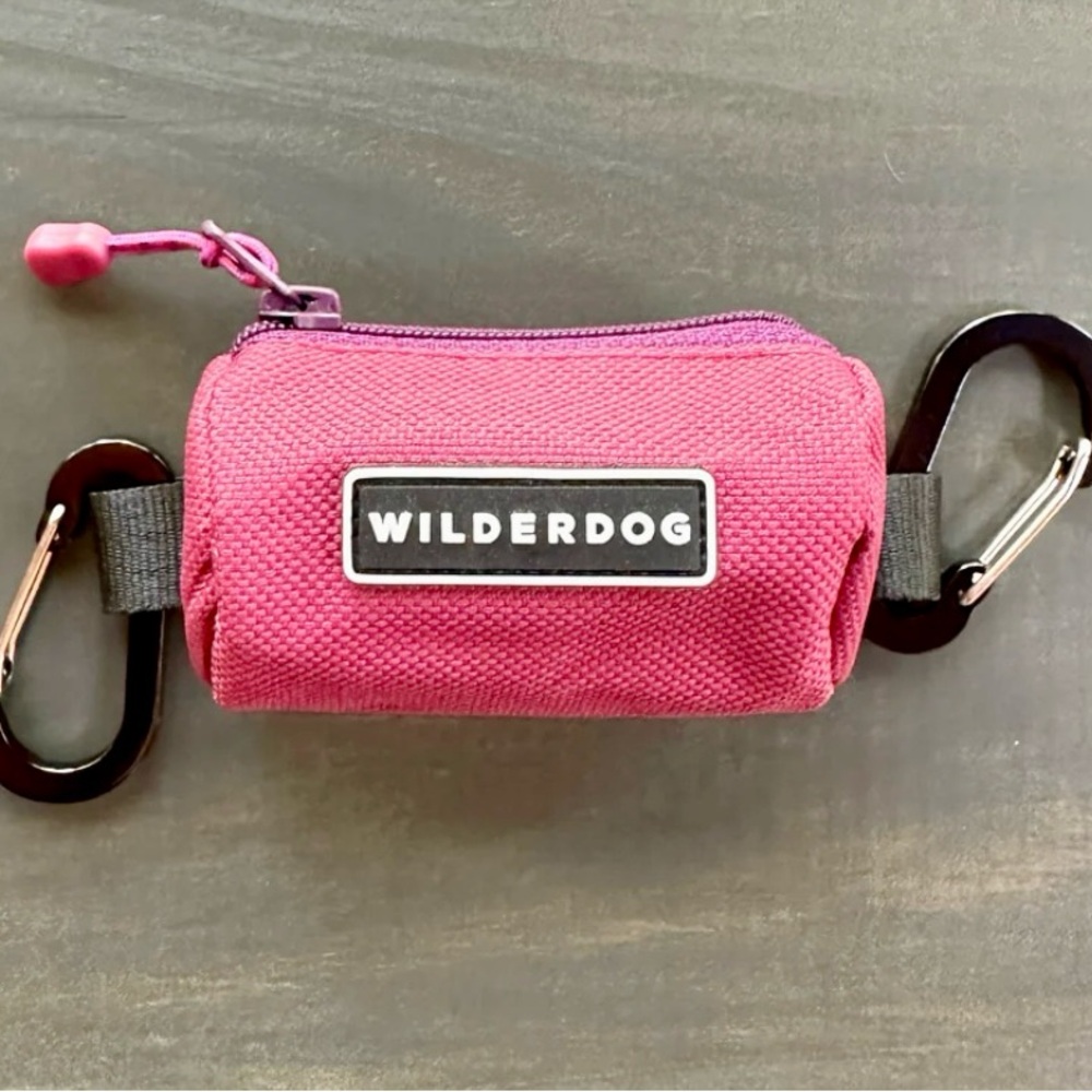 Pink Dog Waste Bag Holder